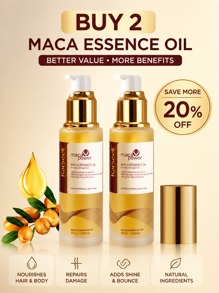 Karseell Moroccan Argan Oil for Hair Healing Cold Pressed Weightless Argan Oil Hair Serum for Dry Damaged Hair 50ml