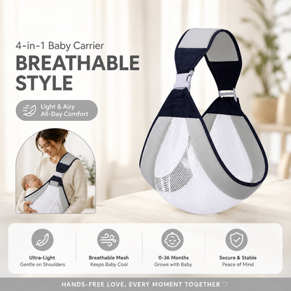 🎉 2026 Hot Sale ✨ Breathable Baby Carrier 👶
