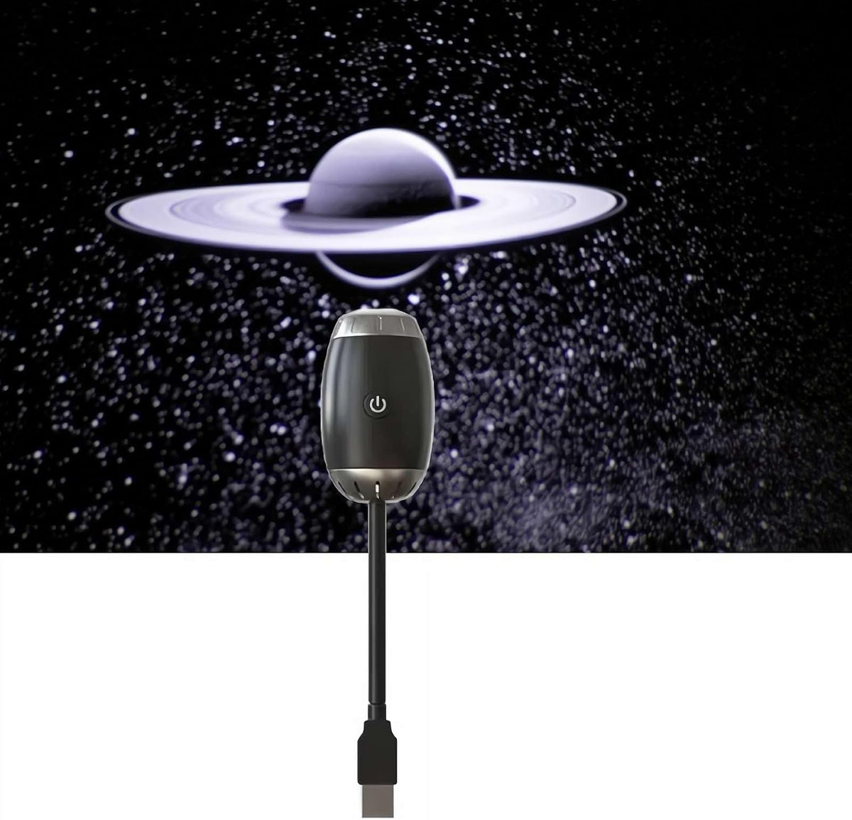 🚗USB Car Roof Star Projector Night Light with 360° Rotation & Flexible Gooseneck 🌟