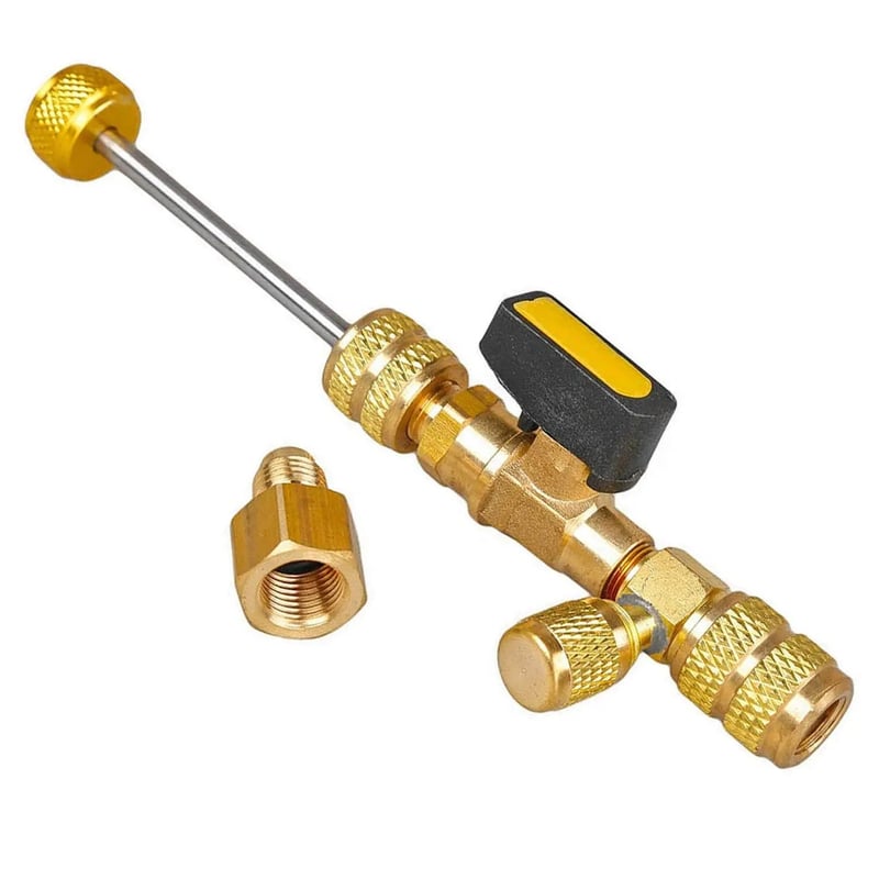 🧰Home & Auto AC Valve Core Remover Installer Tool