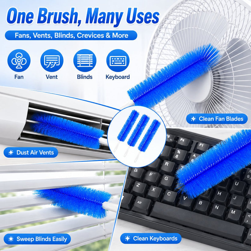 ⚡Hot Sales 49% OFF🔥Bendable Microfiber Head,Reusable Dust Remover