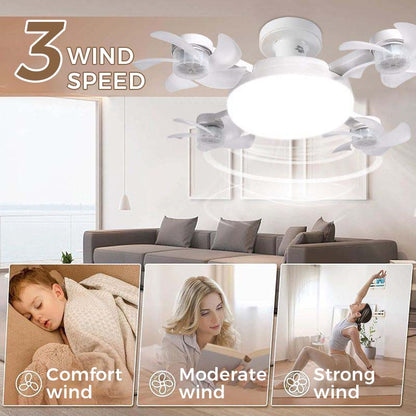 🎁Hot Sale 50% OFF✨Remote-Controlled LED Ceiling Fan Light