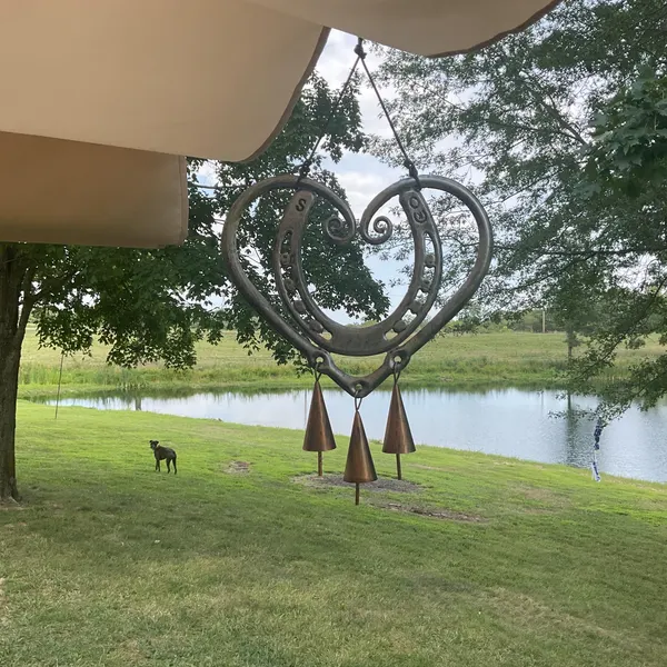 100% Handmade | The Horseshoe Heart Wind Chime ❤