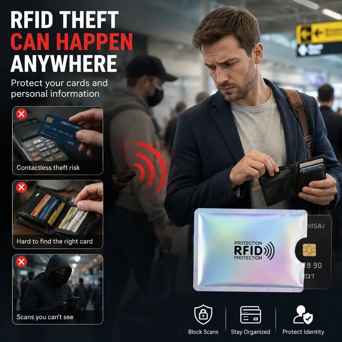 RFID Blocking Sleeves Set