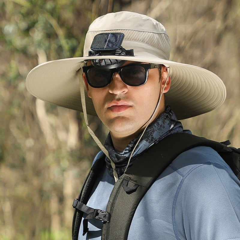 🔥Summer Hot Sale 49% OFF⚡2026 New Ultralight Solar Fan Sun Hat🎁