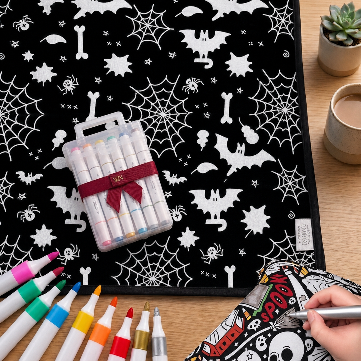 🎨✨DIY Coloring Blanket With Markers