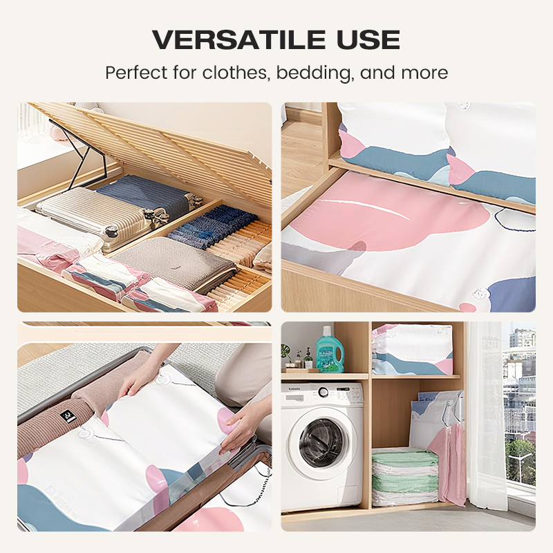 ◼️No-Pump Large Vacuum Storage Compression Bags☄️Most practical☄️Most cost-effective