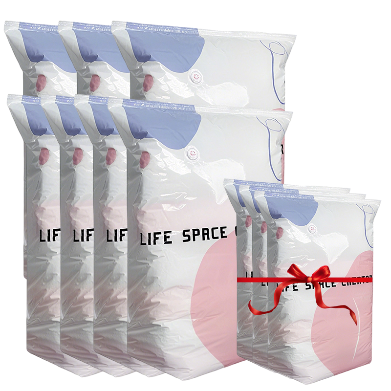 ◼️No-Pump Large Vacuum Storage Compression Bags☄️Most practical☄️Most cost-effective