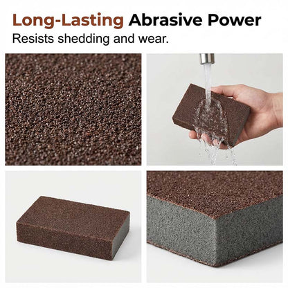 Emery Sponge Scrubber for Heavy-Duty Cleaning